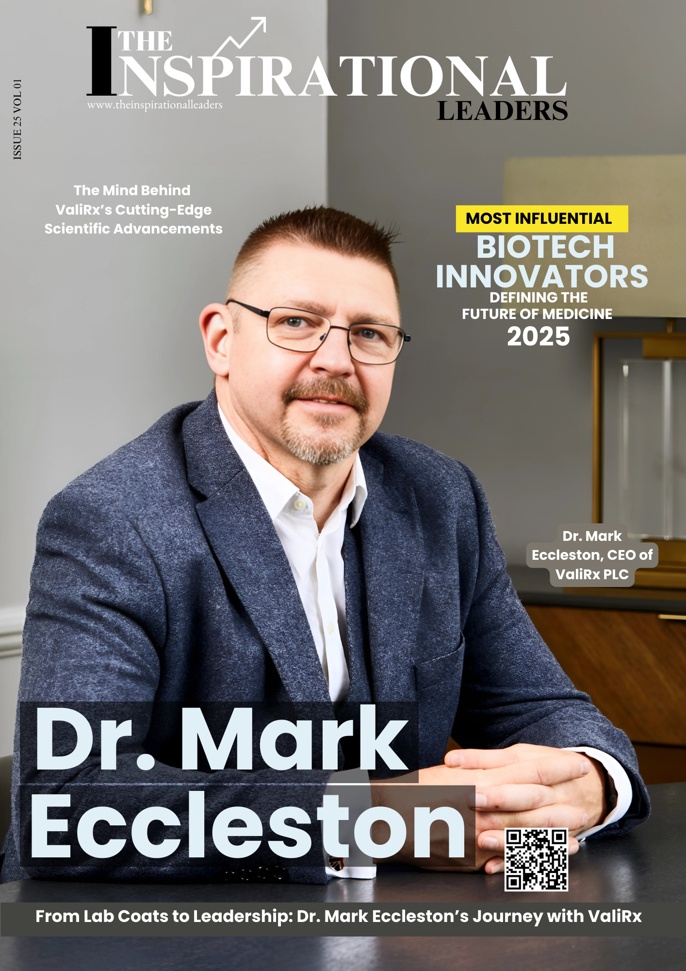 Dr. Mark Eccleston: Leading ValiRx PLC into the Future of Biotech Innovation